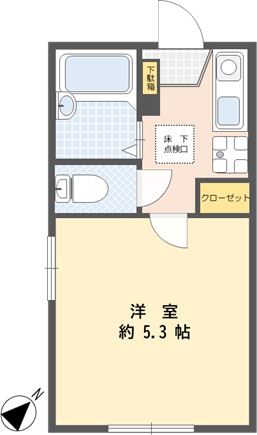 フルセイル朝日町 1階 1K デザイナーズルーム